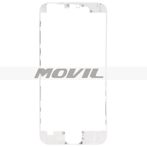Lopurs Front LCD Screen Bezel Frame for iPhone 6 Plus(White)